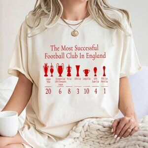 Liverpool Champions 2025 Shirt, The Most Successful Football Club In England Tee